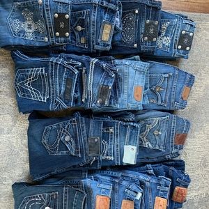 Lots of name brand jeans.Check out my listings.